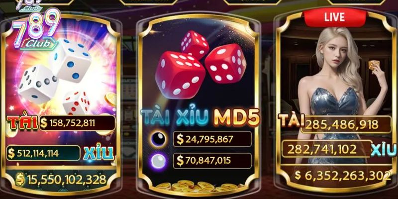 Tài xỉu 789Club - trải nghiệm cá cược đỉnh cao mọi lúc, mọi nơi